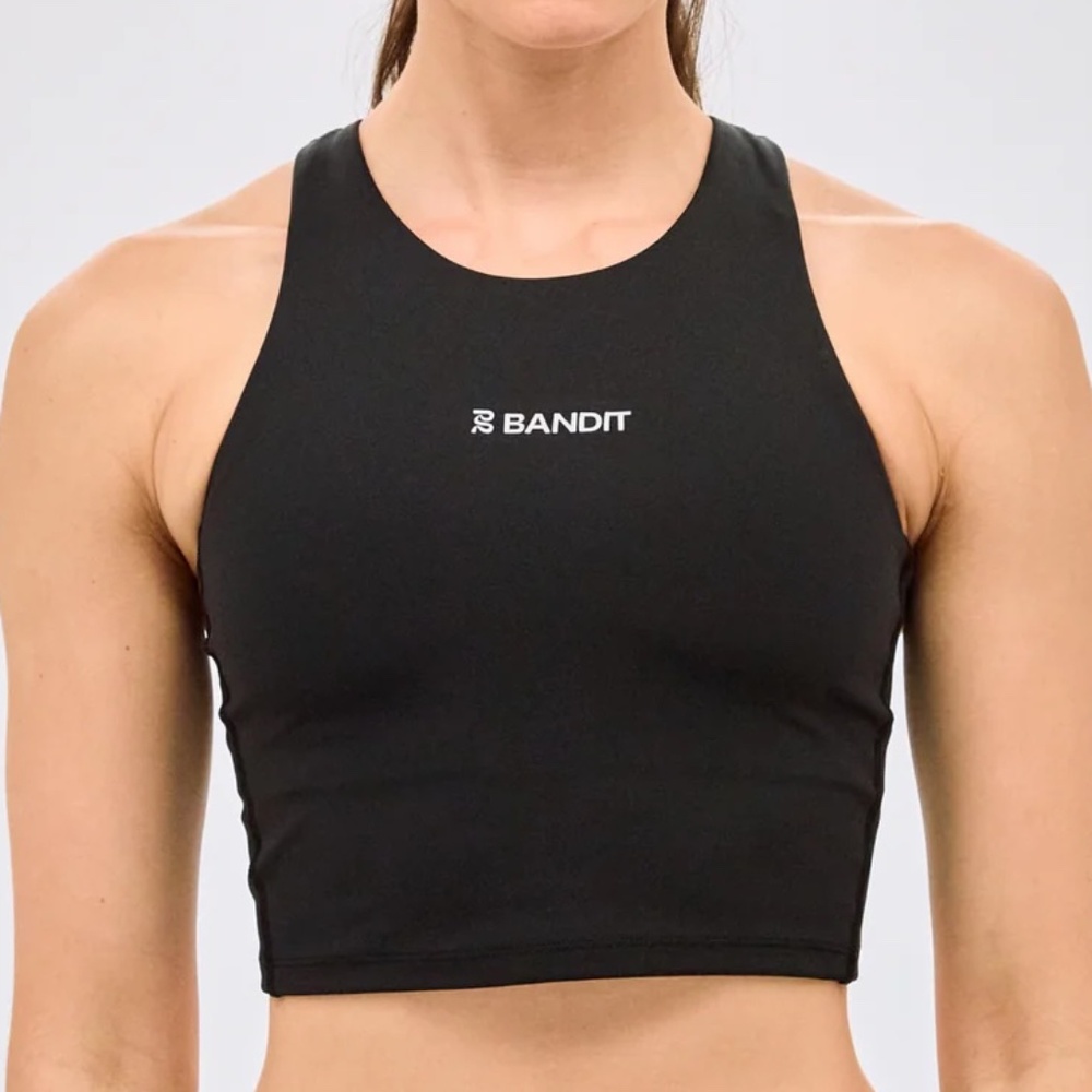 BANDIT Stamina Race Crop Running Top - S